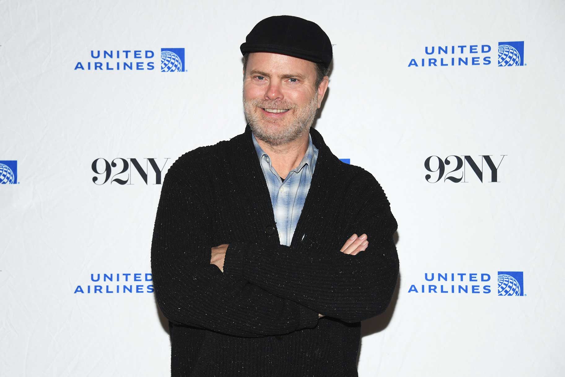 Photo of Rainn Wilson at an event.