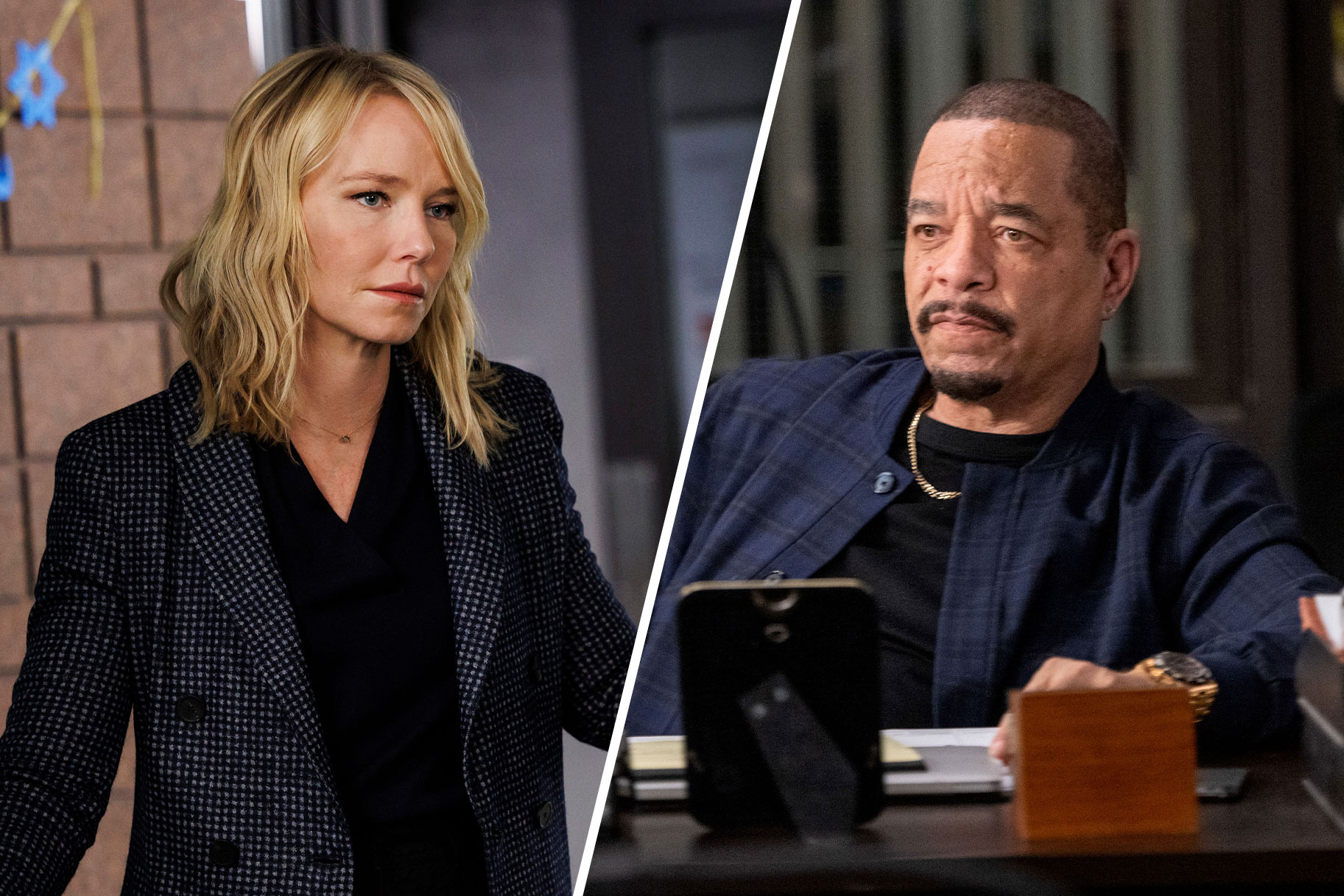 Ice T and Kelli Giddish Reunited on the Law & Order Set: See Pic | NBC ...