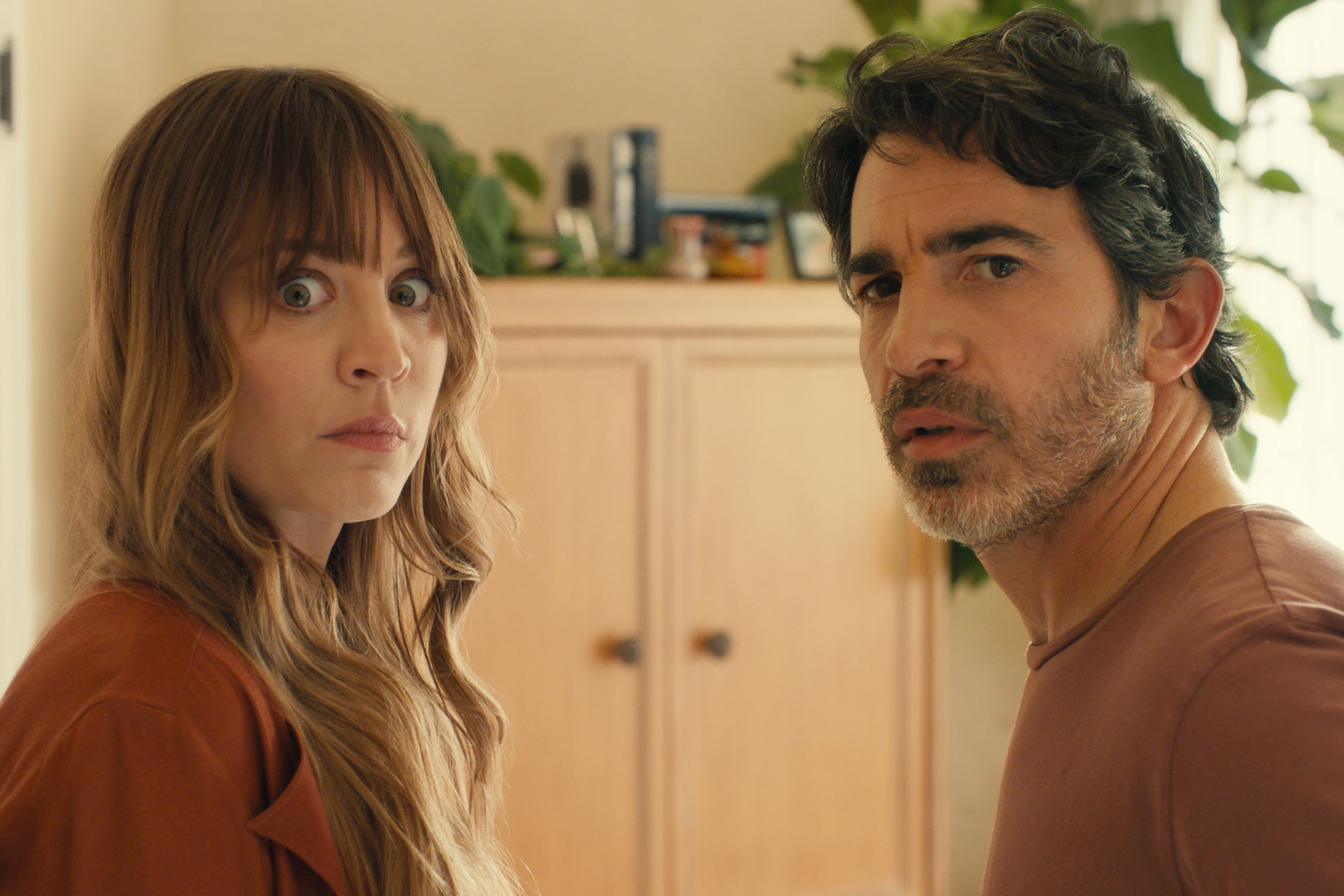 "The Great American Art Form" Episode 101 -- Pictured: (l-r) Kaley Cuoco as Ava, Chris Messina as Nathan