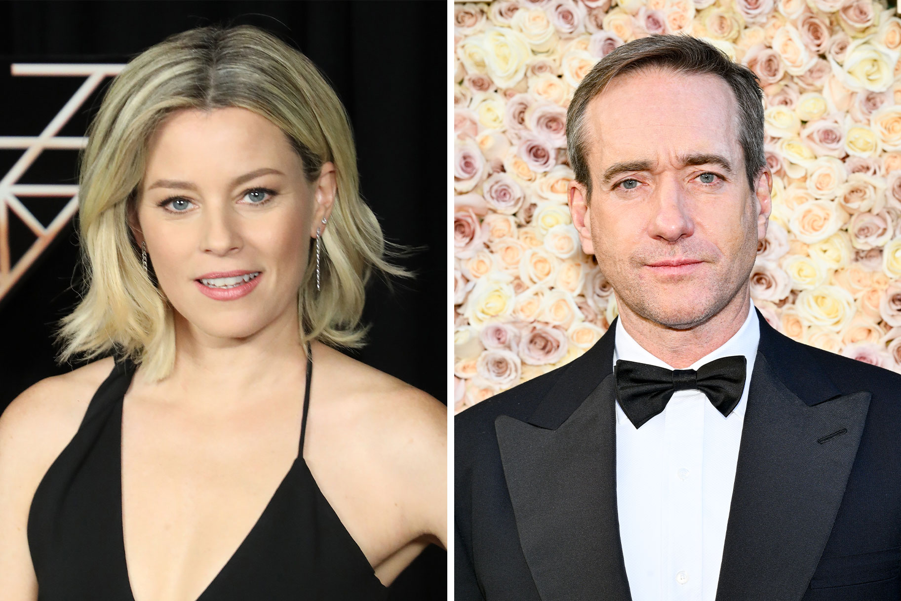 A split of Elizabeth Banks and Matthew Mcfadyen