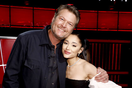 The Voice Ariana Grande Blake Shelton Carpool