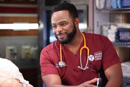 Guy Lockard in 'Chicago Med '