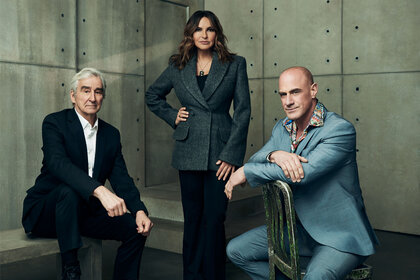 Sam Waterston, Mariska Hargitay, and Chris Meloni