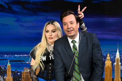 Madonna and Jimmy Fallon