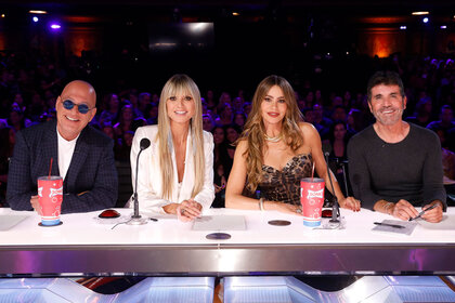 Howie Mandel, Heidi Klum, Sofia Vergara, Simon Cowell