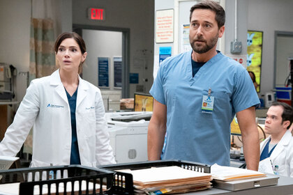 Dr. Lauren Bloom and Dr. Max Goodwin on Chicago Med