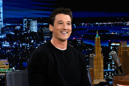 Miles Teller smiling