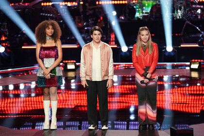 Destiny Leigh, Kique and Rowan Grace The Voice 2213