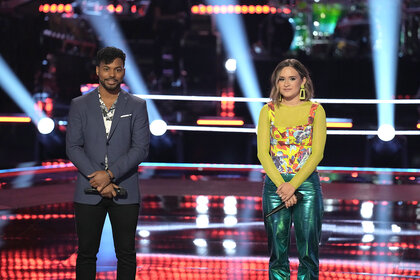 Devix and Sasha Hurtado on The Voice