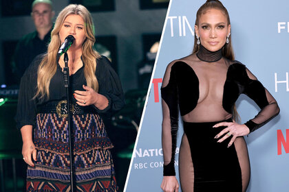 Kelly Clarkson sings Jennifer Lopez on the Kelly Clarkson show