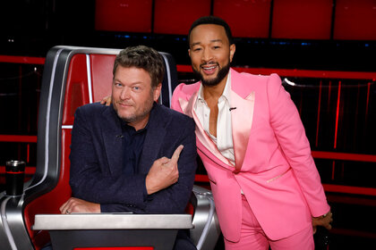 The Voice 2216 Blake Shelton John Legend