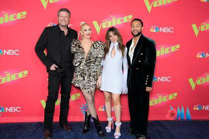 Blake Shelton Gwen Stefani Camila Cabello John Legend on The Voice