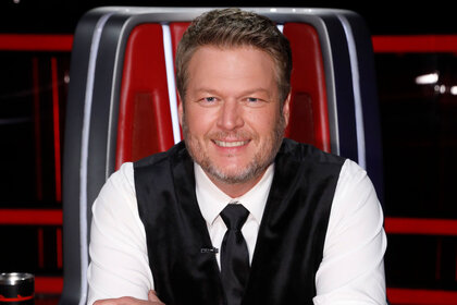 Blake Shelton on The Voice finale