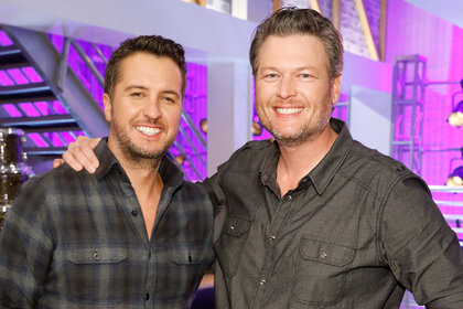 Luke Bryan and Blake Shelton