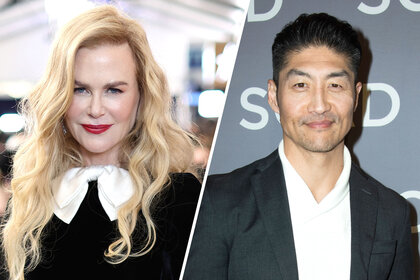 Nicole Kidman and Brian Tee