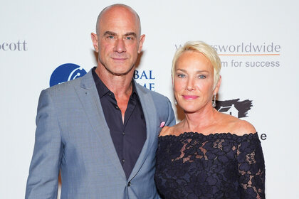 Christopher Meloni with his wife Sherman Meloni