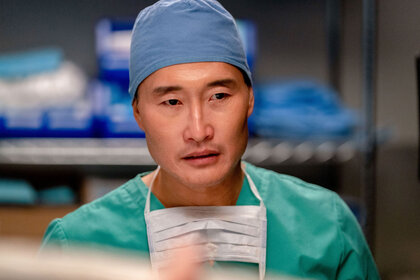 Daniel Dae Kim in the New Amsterdam Finale