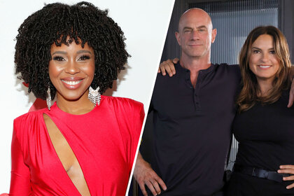 Danielle Moné Truitt, Olivia Benson and Elliot Stabler