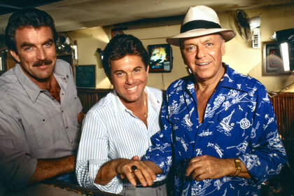 Frank Sinatra on Magnum PI