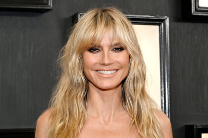 Heidi Klum attends the Grammys 2023