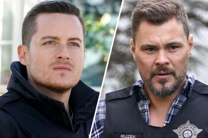 Patrick John Flueger and Jesse Lee Soffer on Chicago PD