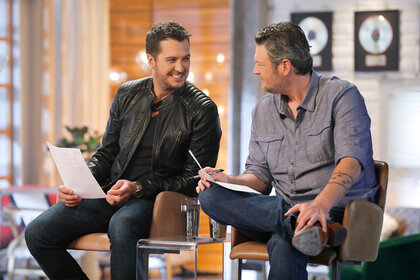 Blake Shelton Advisors Luke Bryan