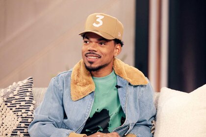 Chance the Rapper on The Kelly Clarkson Show.