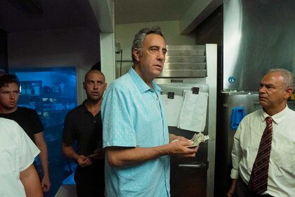 Roy (Brad Garrett) appears in Bupkis.