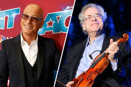 Itzhak Perlman Howie Mandel Cousins2