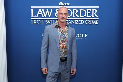 Chris Meloni at Law & Order Press Day.