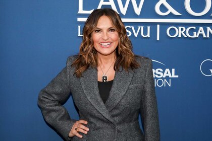 Mariska Hargitay at an event for Law & Order.