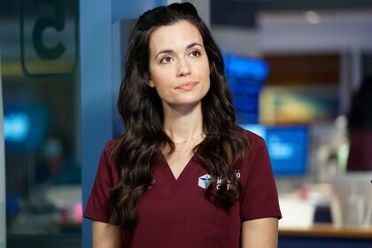 Natalie Manning (Torrey DeVitto) appears in Chicago Med.