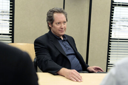 James Spader as Robert California in "The Office"