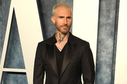 Adam Levine on a red carpet