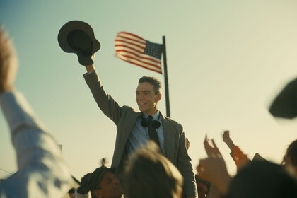 Cillian Murphy in a still from Christopher Nolan's "Oppenheimer"