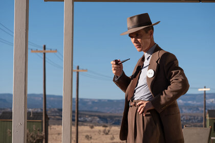 Cillian Murphy in a still from Christopher Nolan's "Oppenheimer"