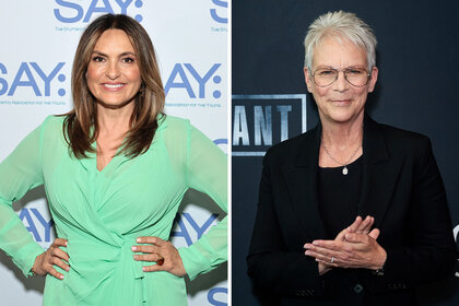 Split of Mariska Hargitay and Jamie Lee Curtis