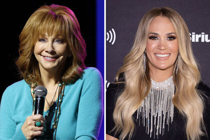 Split of Reba McEntire and Carrie Underwood