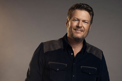 Blake Shelton poses for a promotional photo