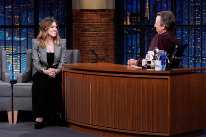 Allison Williams on Late Night With Seth Meyers Episode 1436