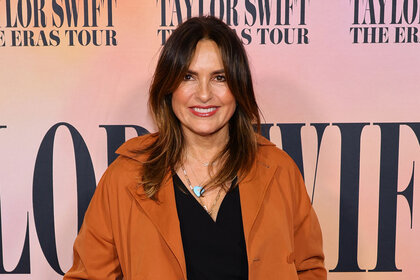 Mariska Hargitay on the red carpet for "Taylor Swift: The Eras Tour" Concert Movie World Premiere