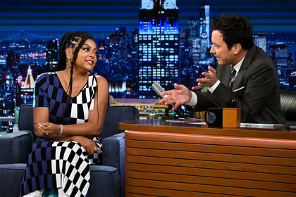 Tarji P Henson on The Tonight Show Starring Jimmy Fallon episode 1845