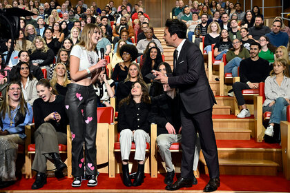 An Audience member on The Tonight Show Starring Jimmy Fallon