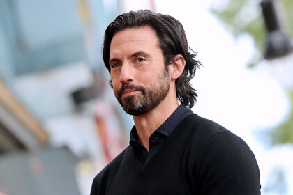 Close up of Milo Ventimiglia