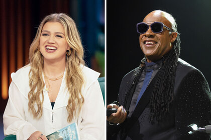 Split of Kelly Clarkson and Stevie Wonder