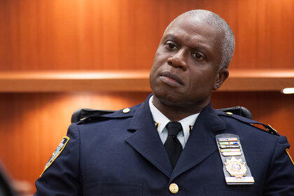 Andre Braugher as Captain Holt on Brooklyn Nine-Nine