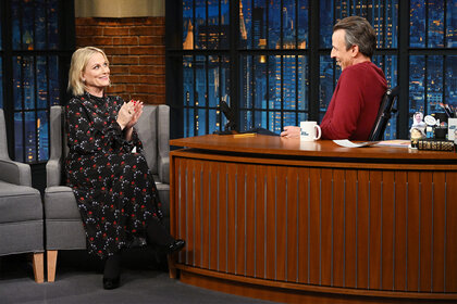 Amy Poehler on Late Night With Seth Meyers Episode 1465