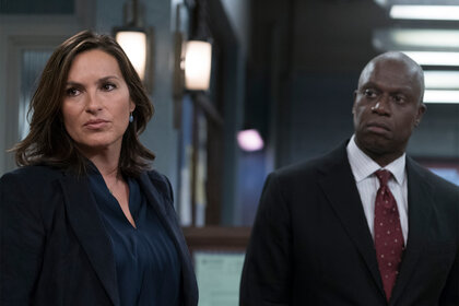 Olivia Benson and Attorney Bayard Ellis on Law and Order: SVU