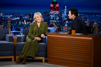 Martha Stewart on The Tonight Show Starring Jimmy Fallon Episode 1894