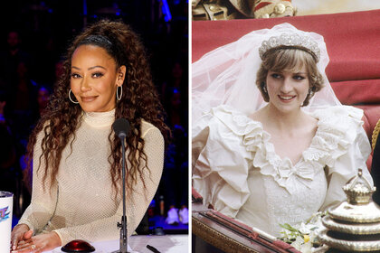 Split of Mel B and Princess Diana